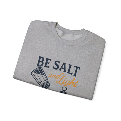"Be Salt and Light to the World" - Unisex Heavy Blend™ Crewneck Sweatshirt