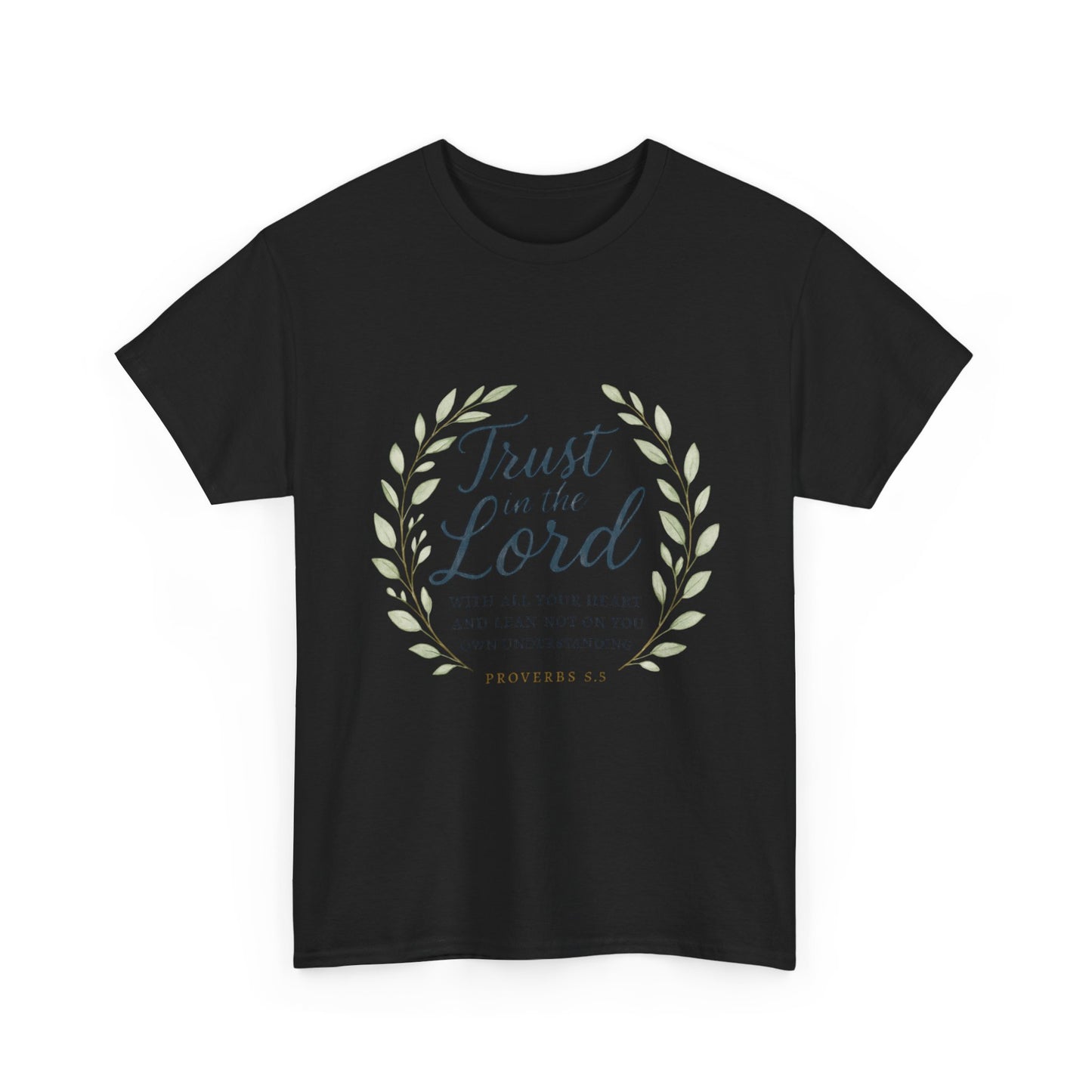 " Trust in the Lord" - Faith-Inspired Unisex Tee - Comfortable Cotton Shirt, Everyday Wear