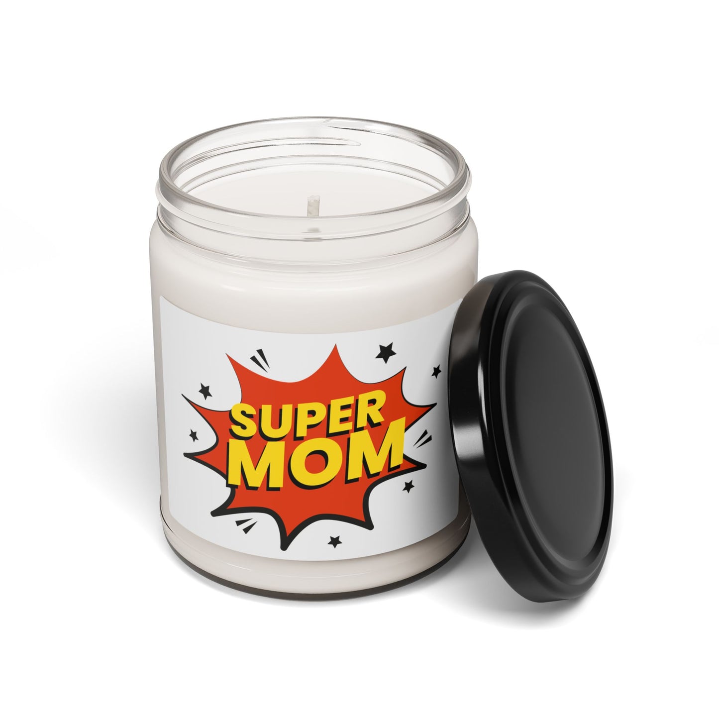 "Super Mom" - Scented Soy Candle, 9oz