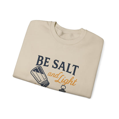 "Be Salt and Light to the World" - Unisex Heavy Blend™ Crewneck Sweatshirt