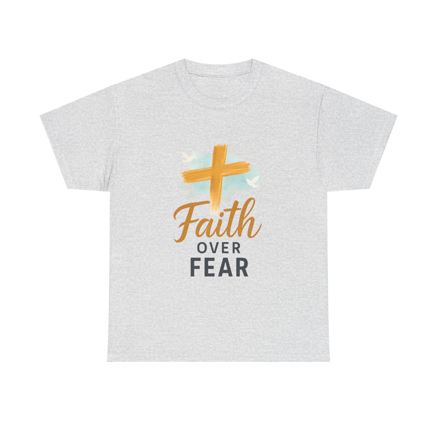 Faith Over Fear Unisex Heavy Cotton Tee