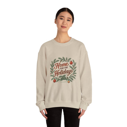 Christmas Sweatshirt Home for the Holidays
