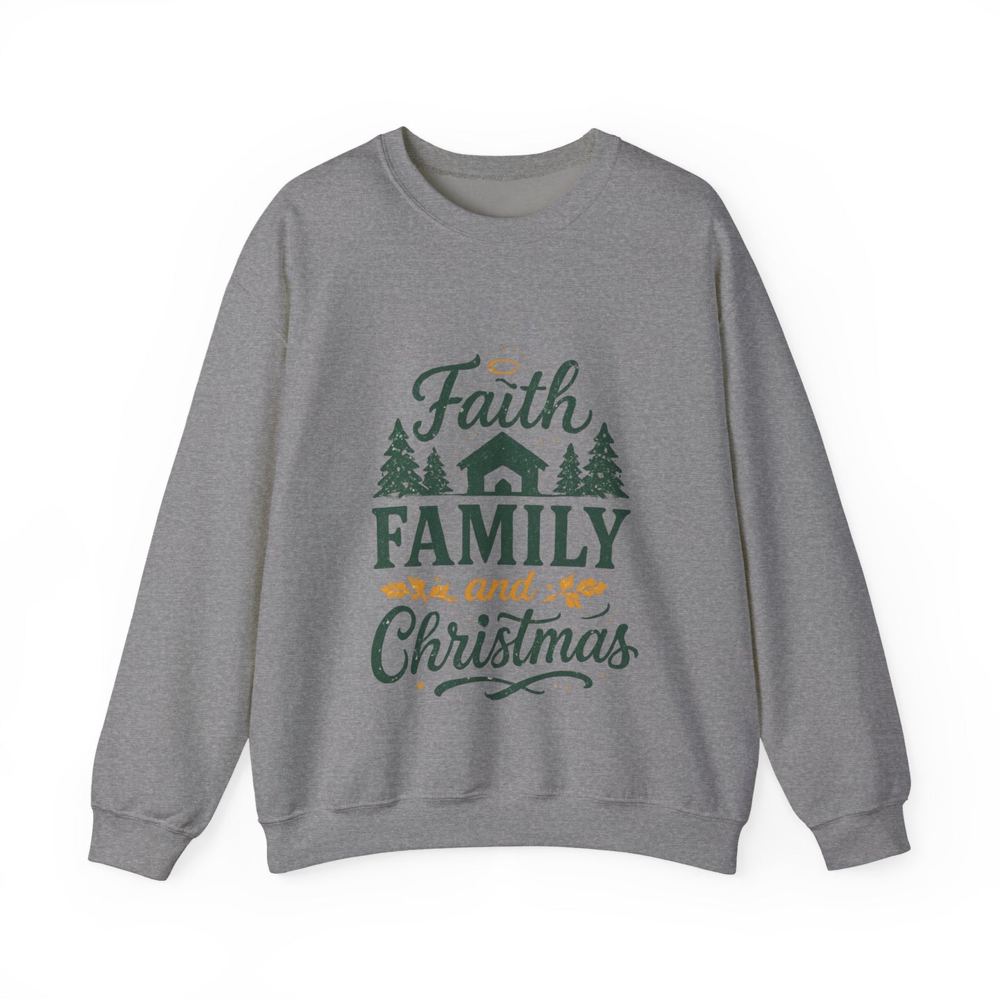 Faith Family Christmas Sweatshirt