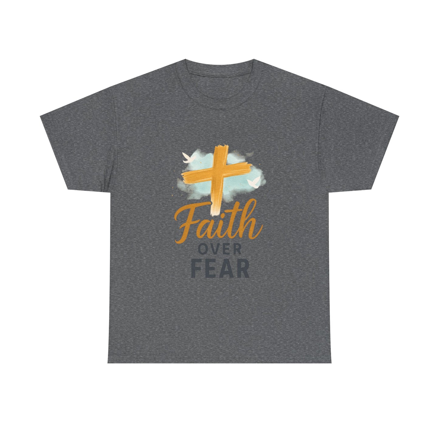 Faith Over Fear Unisex Heavy Cotton Tee