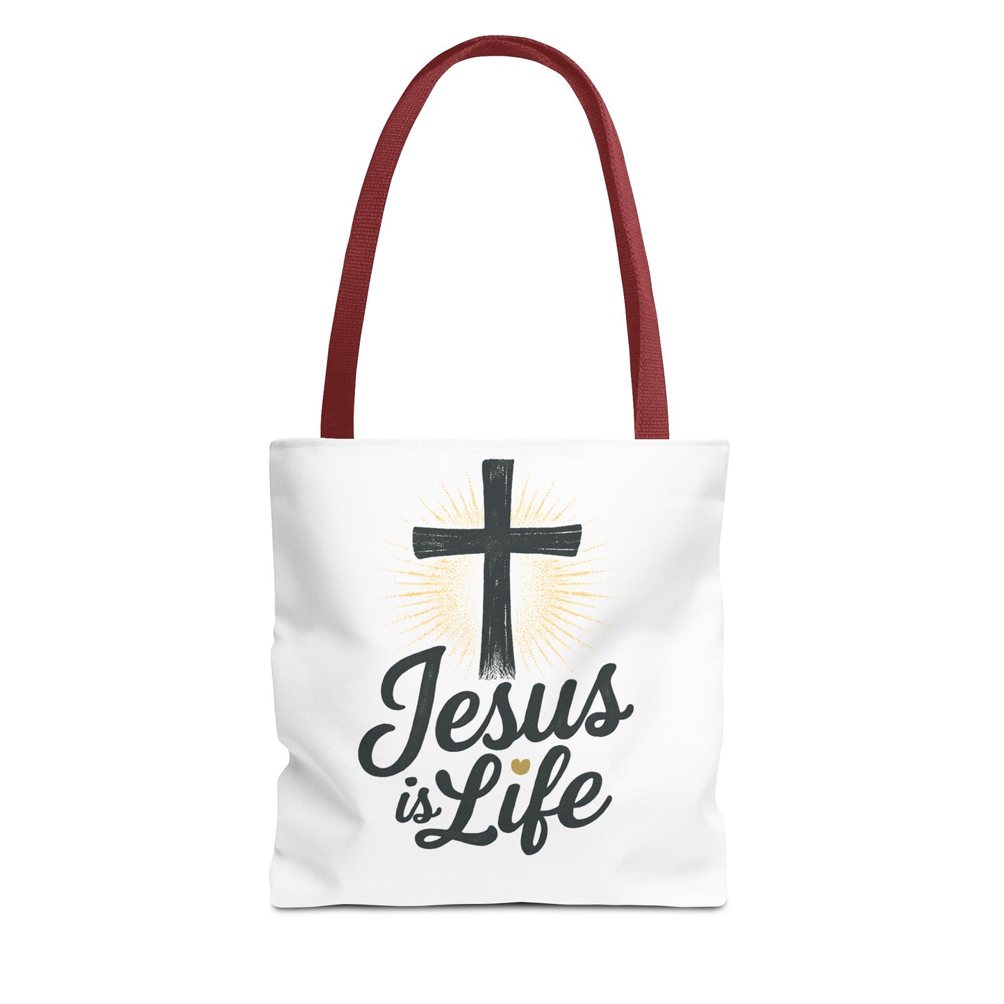 Inspirational Jesus Tote Bag - Faith-Based Carry All