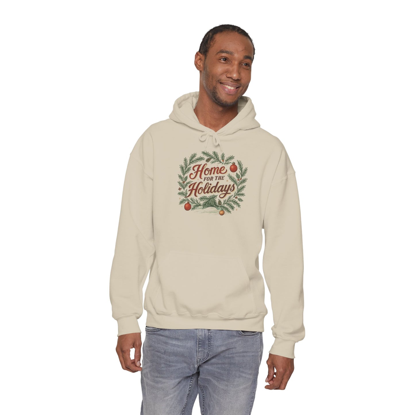 "Home for the Holidays" Unisex Heavy Blend™ Hooded Sweatshirt