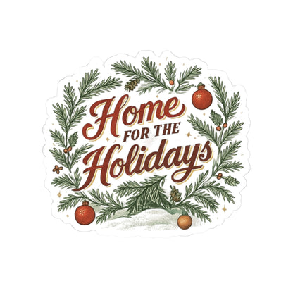 "Home for the Holidays" Kiss-Cut Stickers