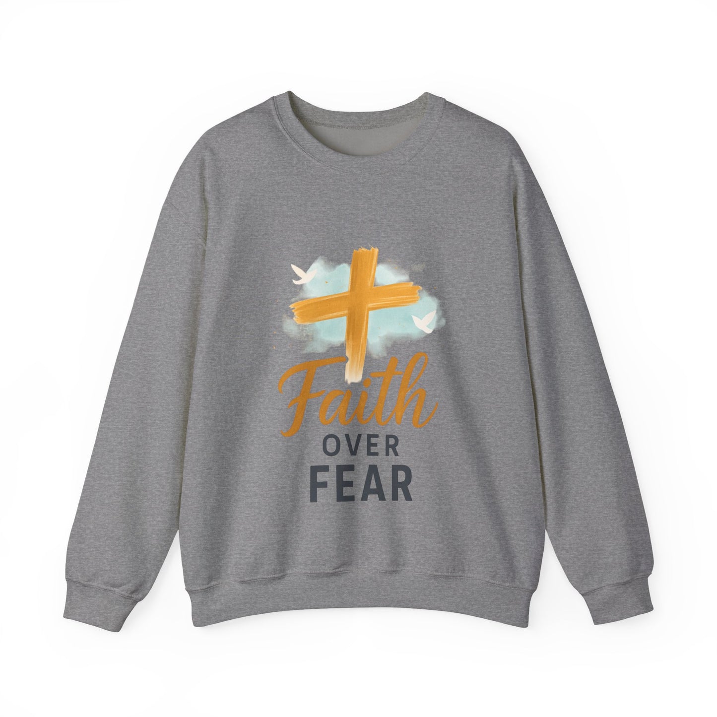 Faith Over Fear Crewneck Sweatshirt