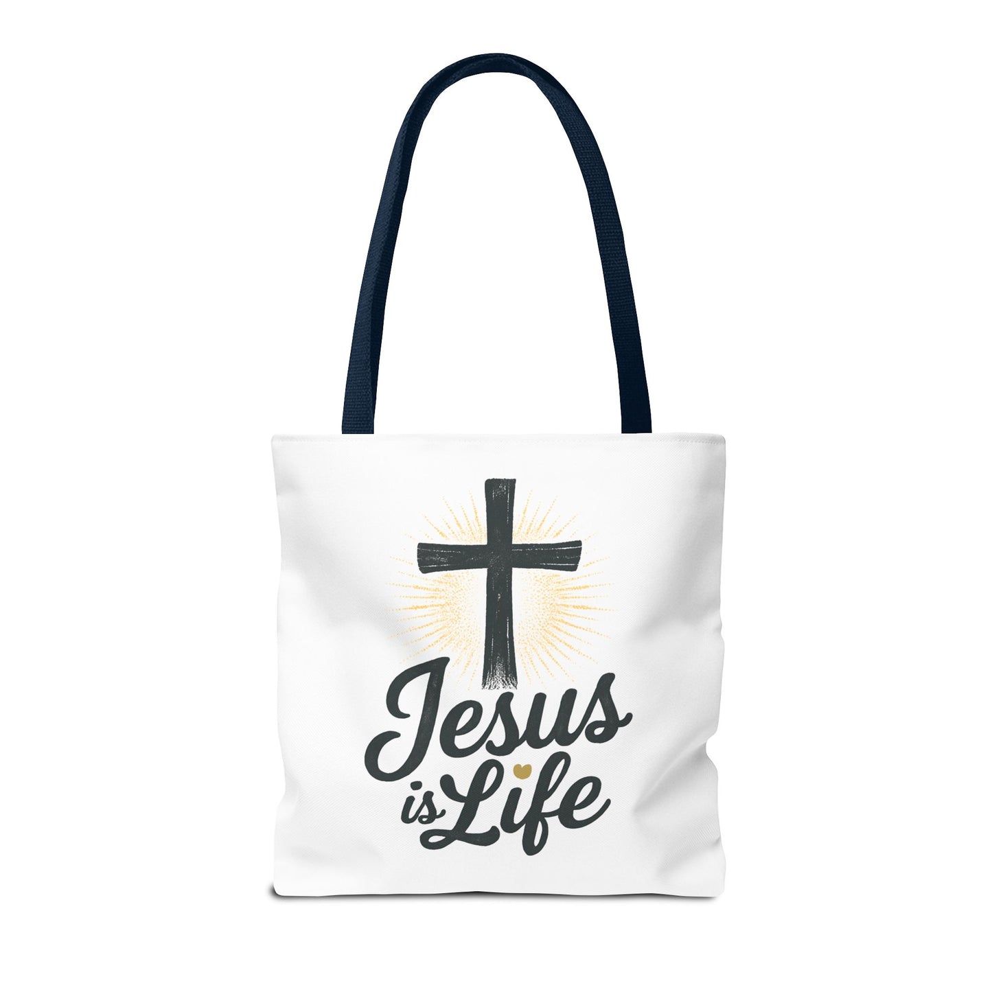 Inspirational Jesus Tote Bag - Faith-Based Carry All