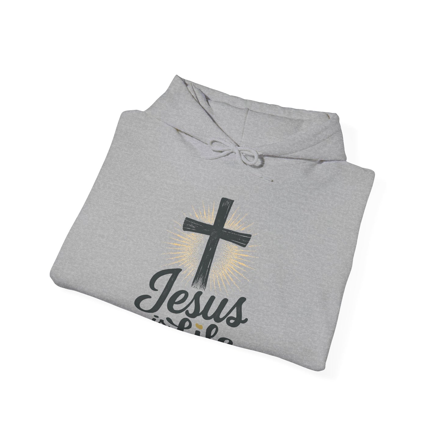 Jesus is Life" - Unisex Hoody - Comfortable & Inspirational Sweatshirt