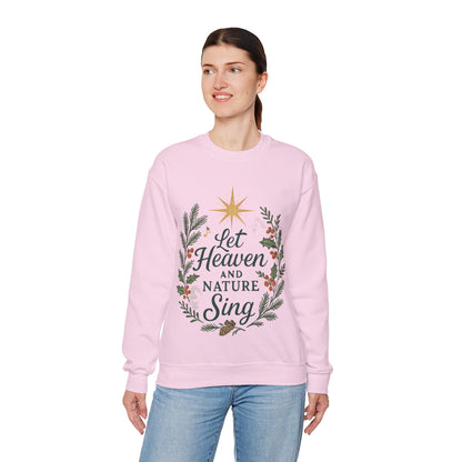 Let Heaven and Nature Sing Crewneck Sweatshirt