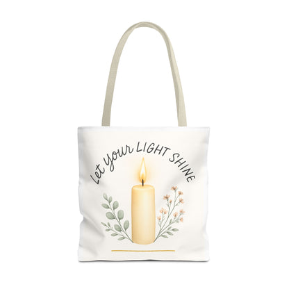 "Let Your Light Shine" - Tote Bag (AOP)