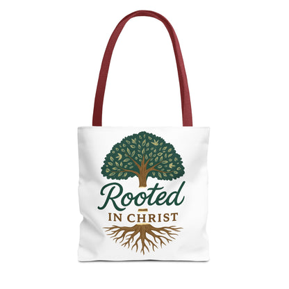 Rooted in Christ Tote Bag - Inspirational Gift for Faith Lovers, Christian Tote, Eco-Friendly Carryall, Stylish Church Accessory, [...]