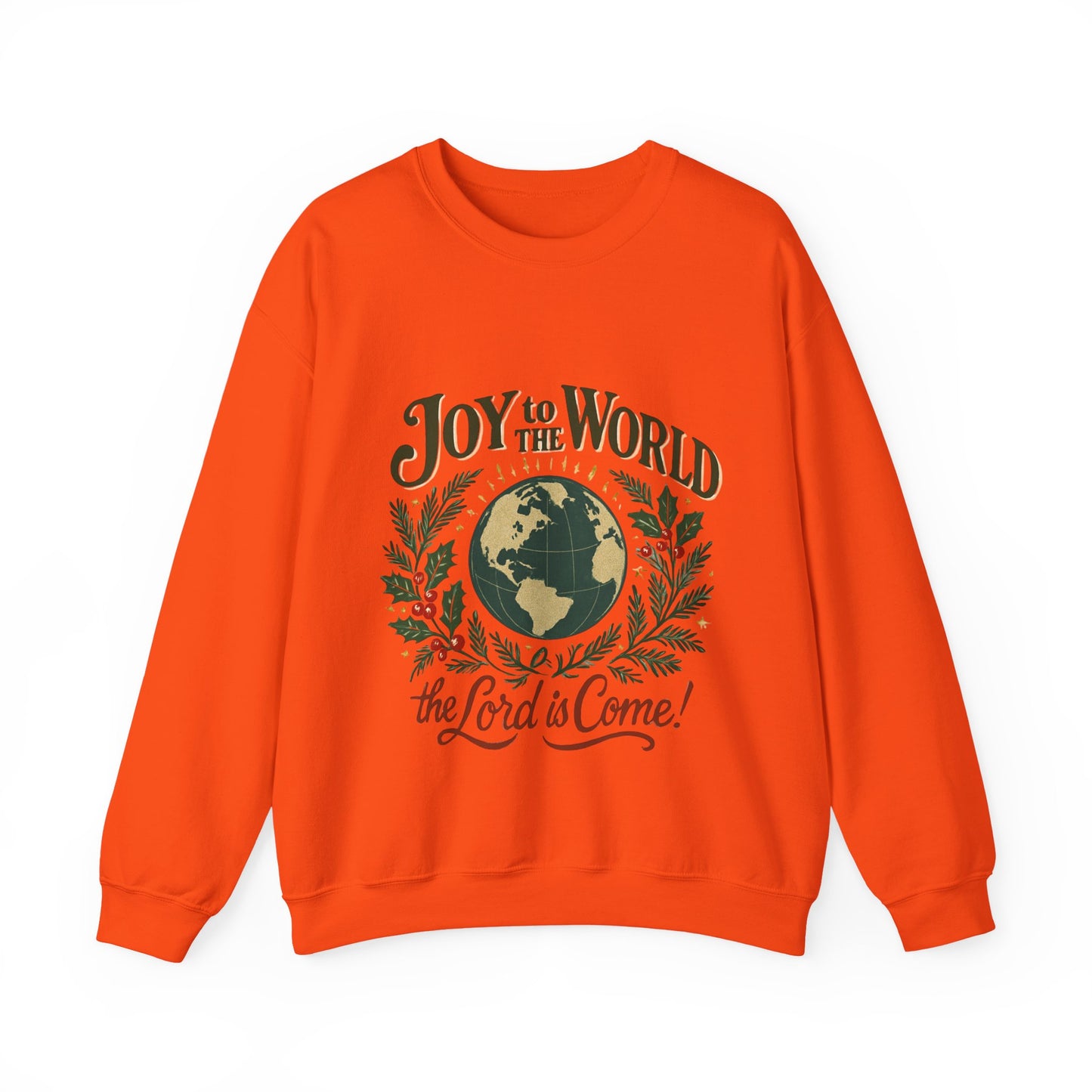 "Joy to the World, the Lord is Come" - Unisex Heavy Blend™ Crewneck Sweatshirt