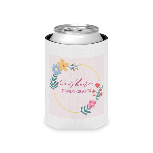 Southern Candy Crafts Floral Can Cooler