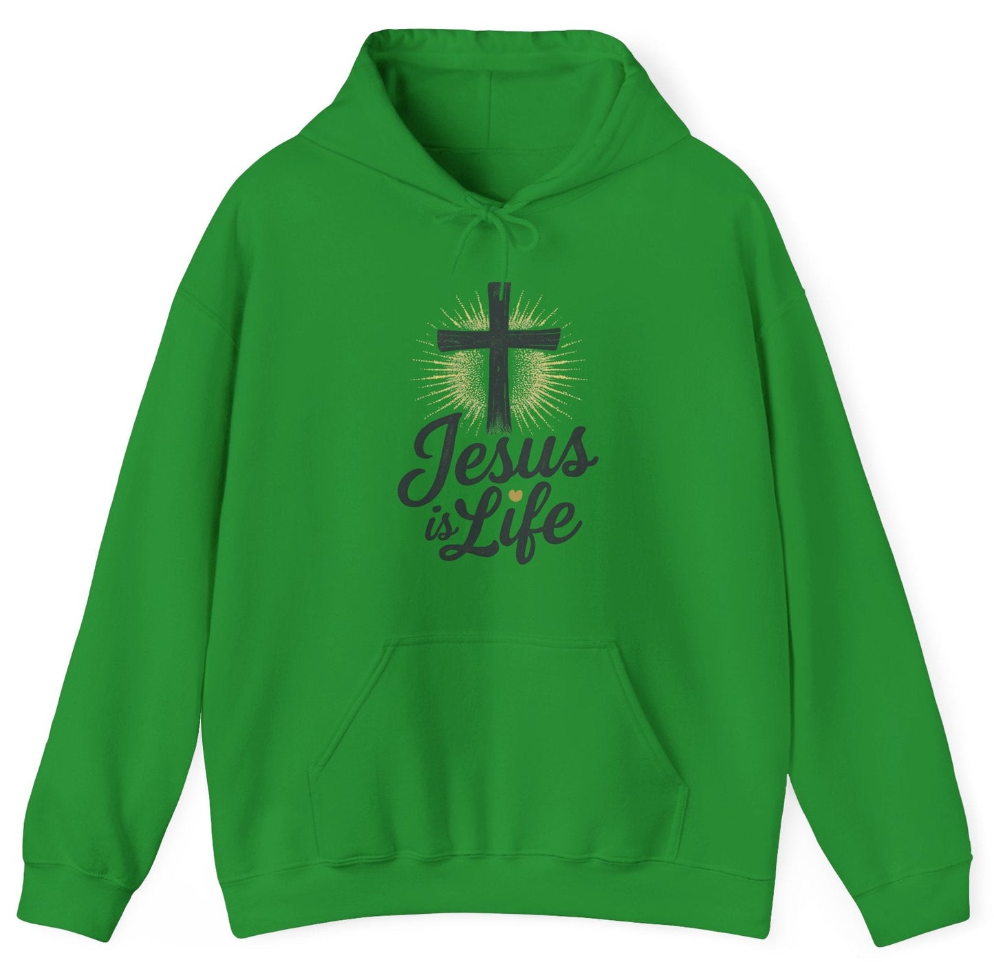 Jesus is Life" - Unisex Hoody - Comfortable & Inspirational Sweatshirt