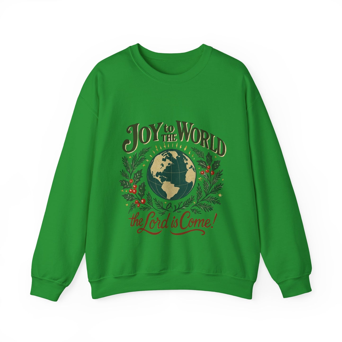 "Joy to the World, the Lord is Come" - Unisex Heavy Blend™ Crewneck Sweatshirt