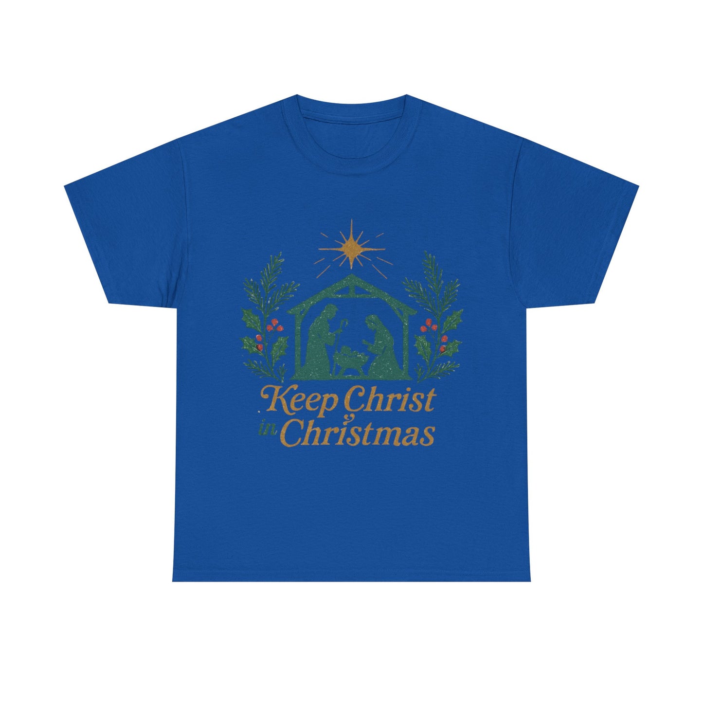 Keep Christ in Christmas Unisex Heavy Cotton Tee