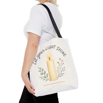 "Let Your Light Shine" - Tote Bag (AOP)
