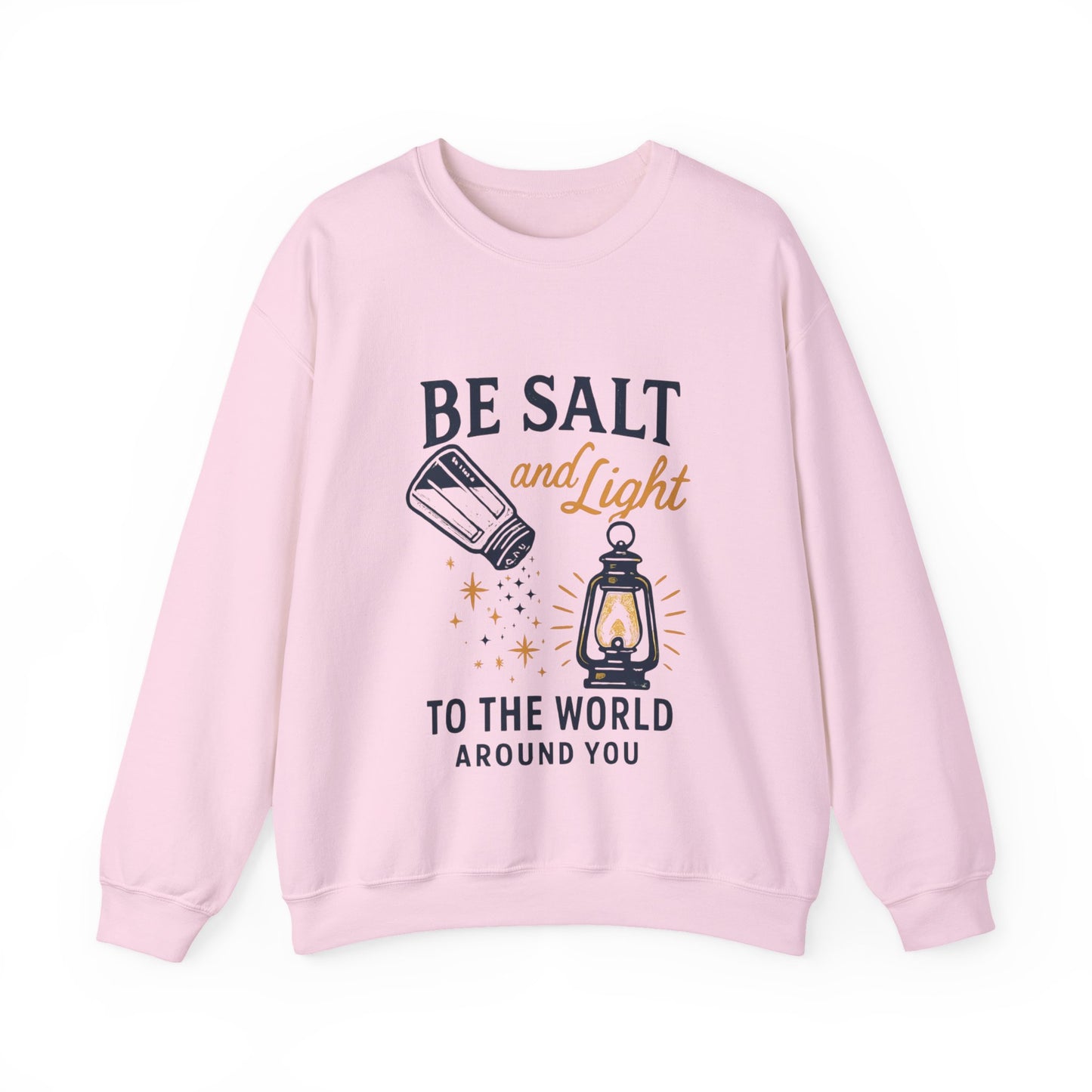 "Be Salt and Light to the World" - Unisex Heavy Blend™ Crewneck Sweatshirt