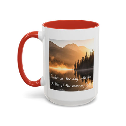 Embrace the Day with the Artist of the Morning Light - Coffee Mug