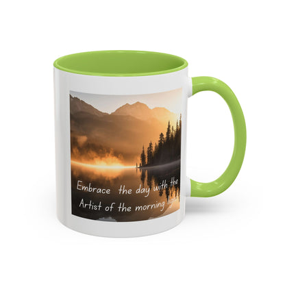 Embrace the Day with the Artist of the Morning Light - Coffee Mug