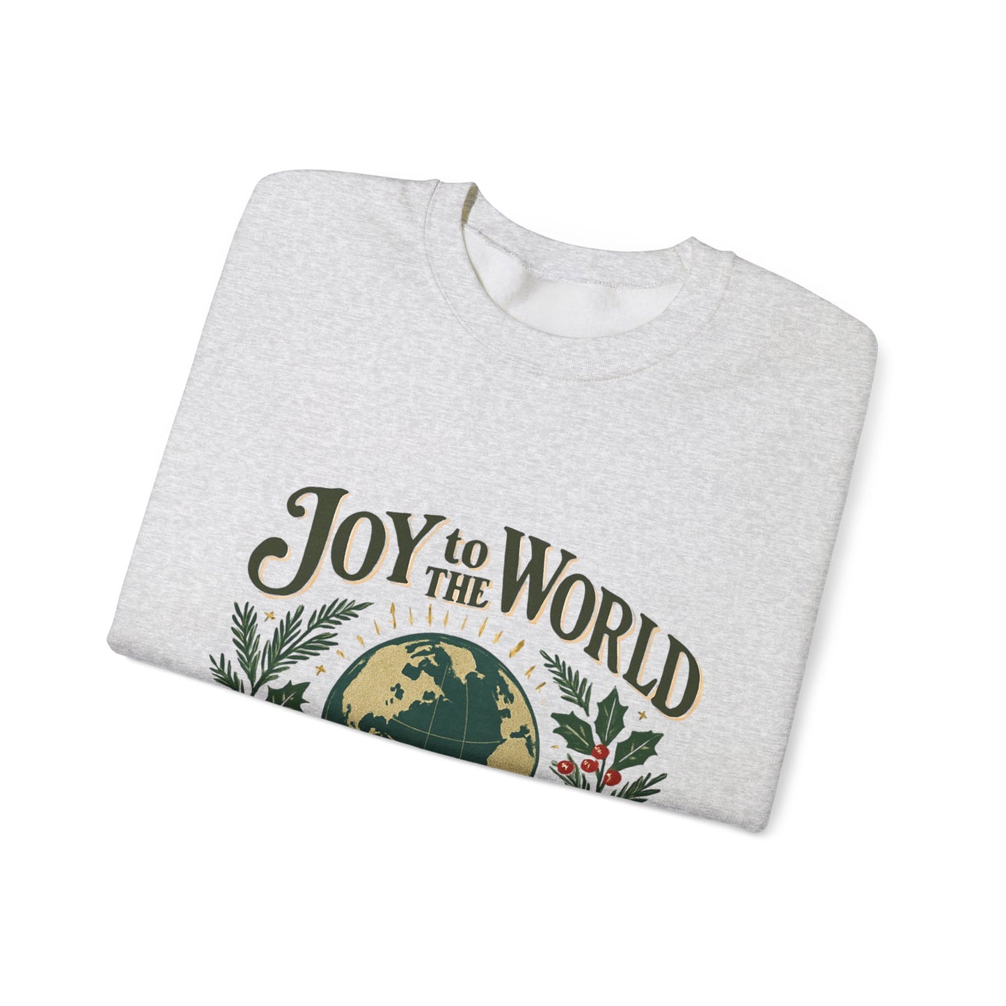 "Joy to the World, the Lord is Come" - Unisex Heavy Blend™ Crewneck Sweatshirt
