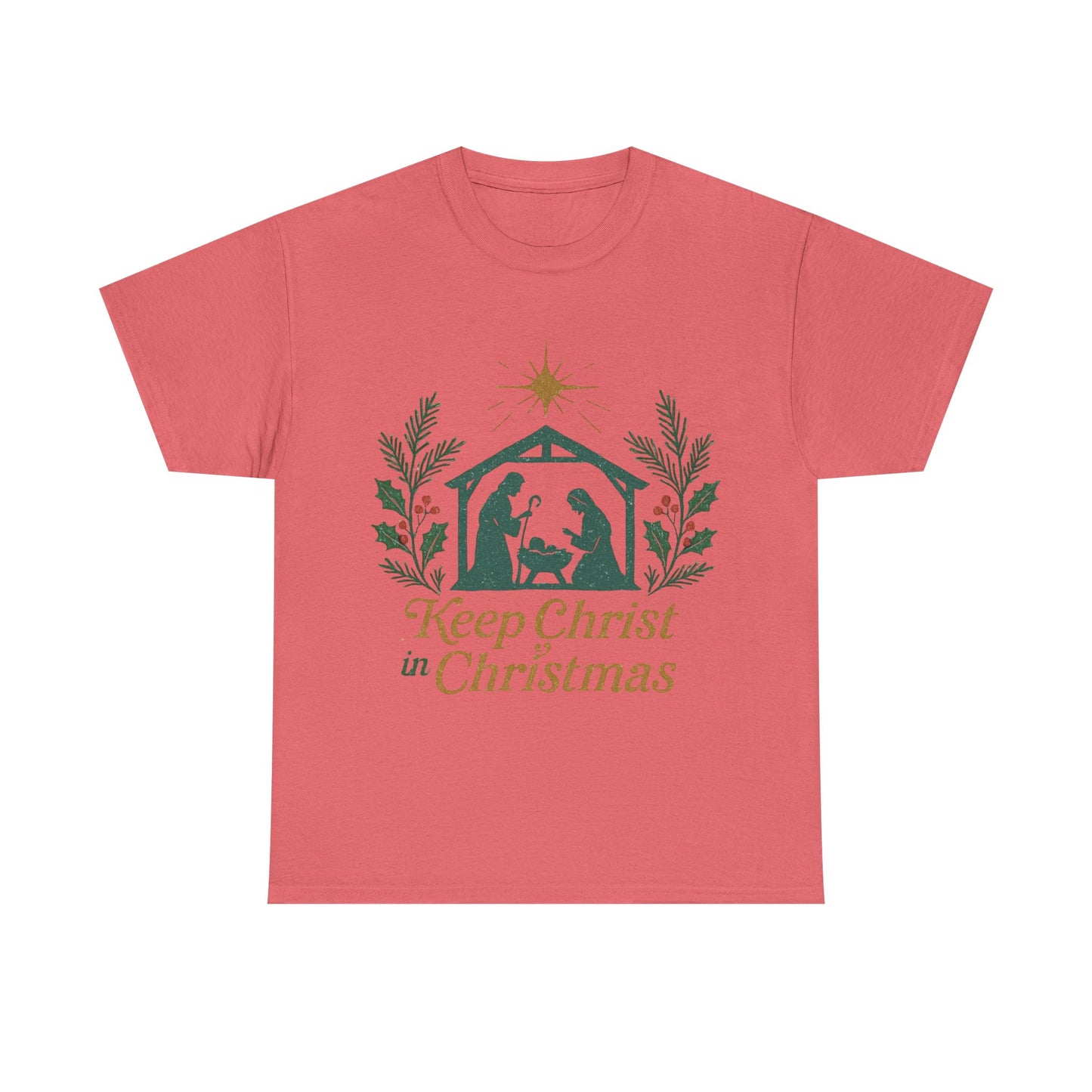 Keep Christ in Christmas Unisex Heavy Cotton Tee