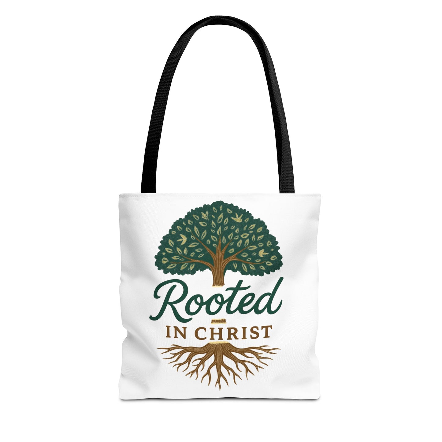 Rooted in Christ Tote Bag - Inspirational Gift for Faith Lovers, Christian Tote, Eco-Friendly Carryall, Stylish Church Accessory, [...]